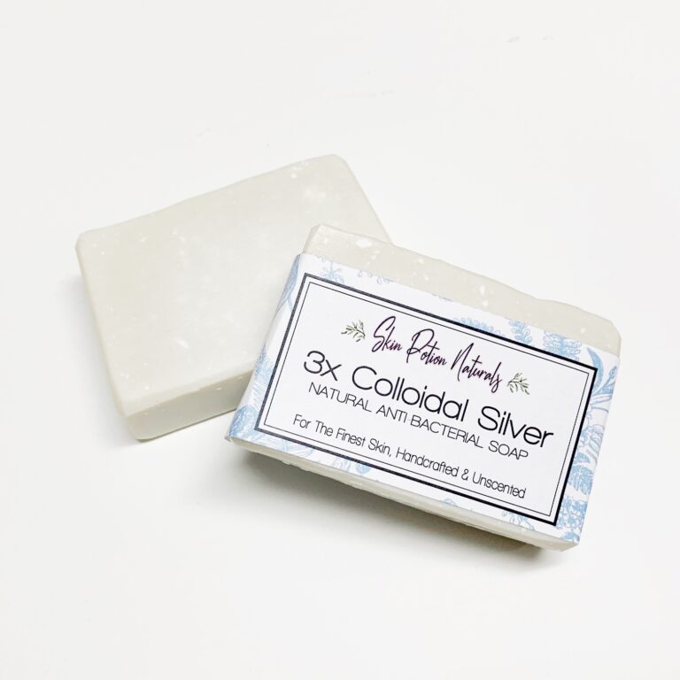 colloidal silver soap skin potion naturals rash eczema acne face facial antibacterial72 768x768